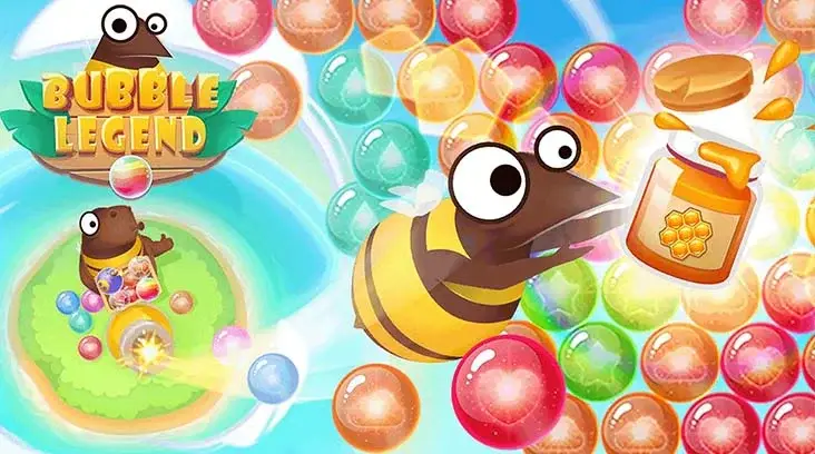Bubble Legend MiniGame