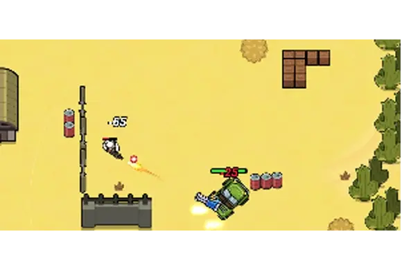 Charge Through Battle