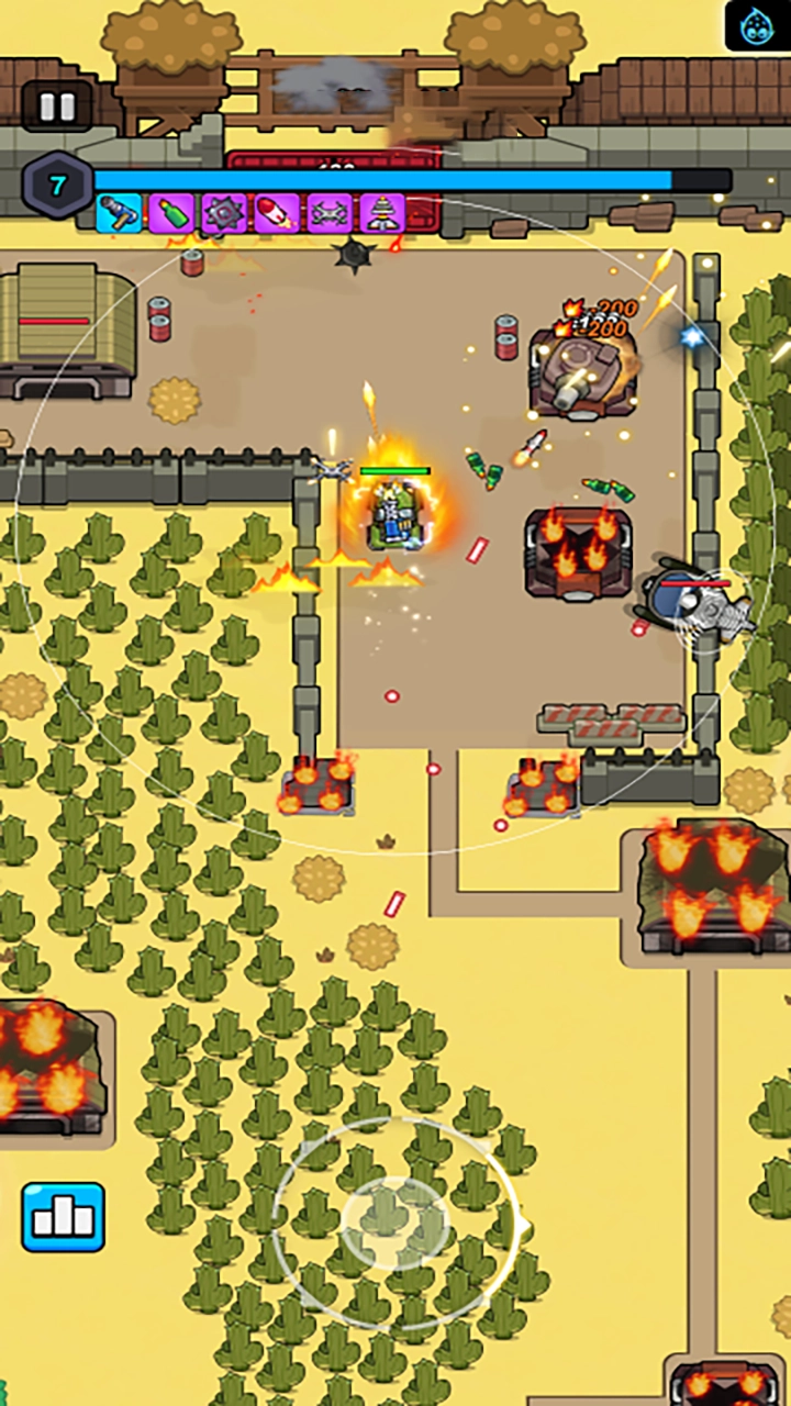 Charge Through Battle