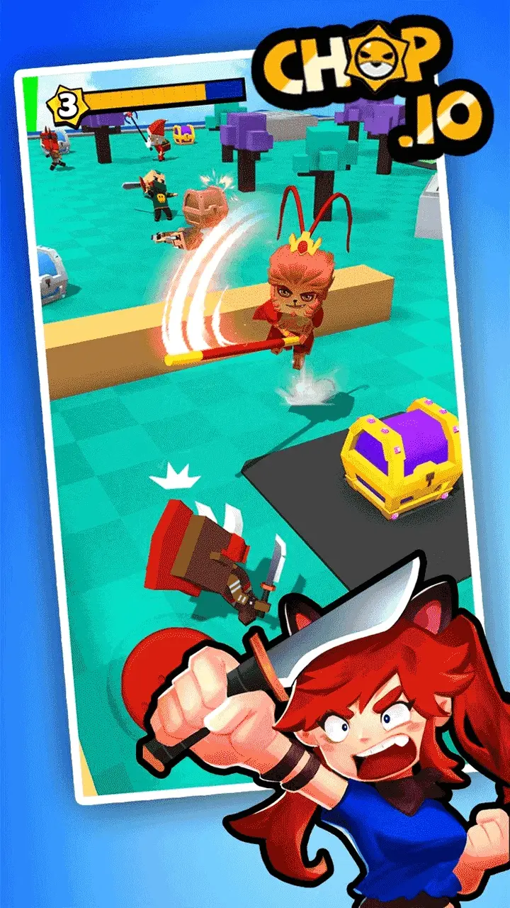 Chop.io MiniGame
