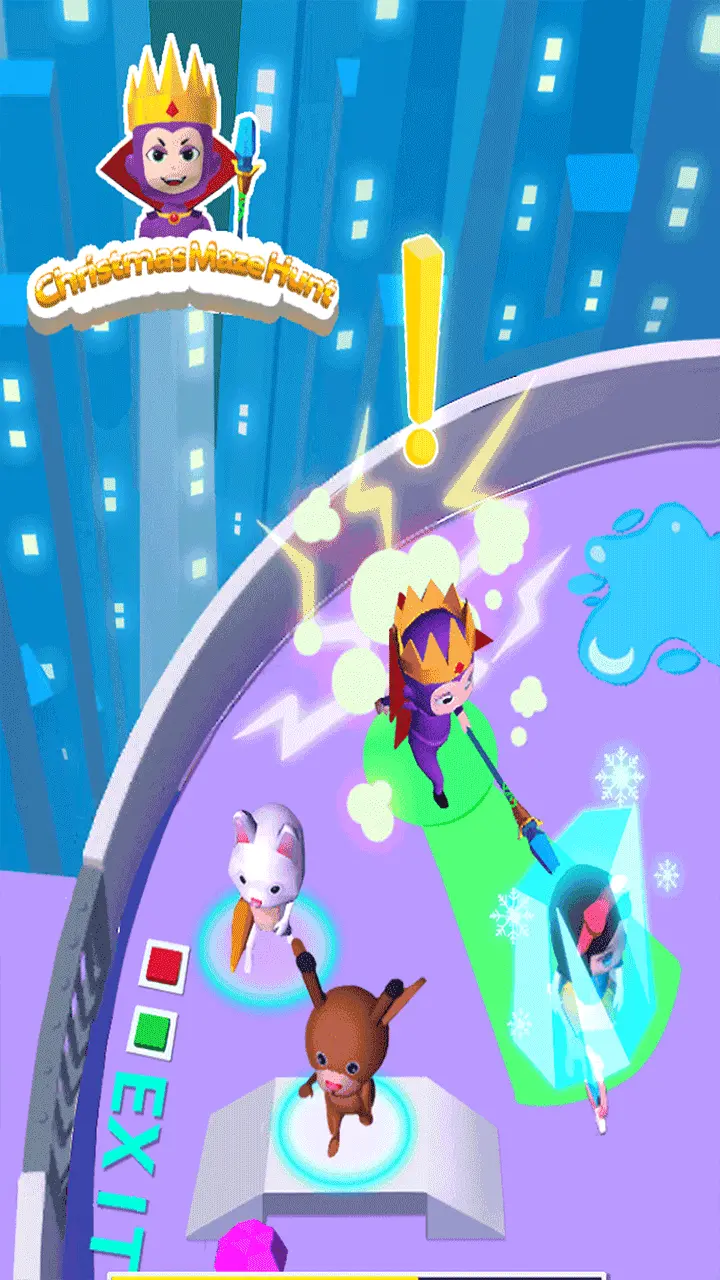 Caça ao Labirinto de Natal MiniGame