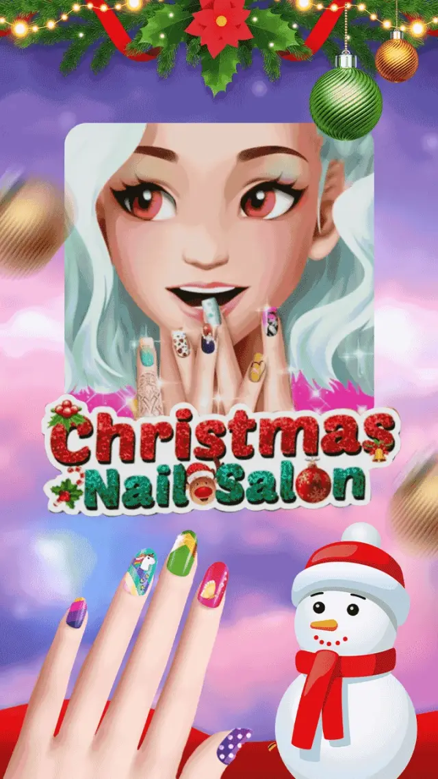 Christmas Nail Salon