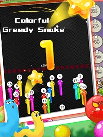 Colorful Greedy Snake