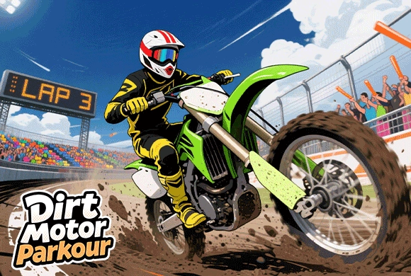 Dirt Motor Parkour MiniGame