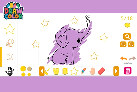 Draw Color MiniGame