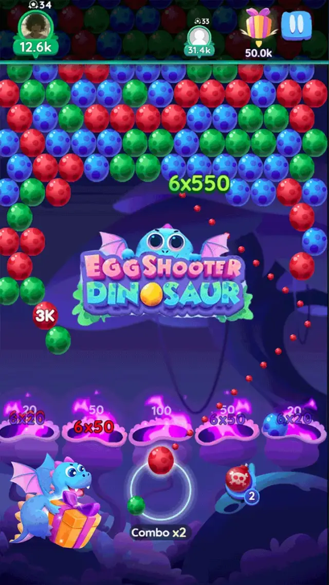 Egg Shooter Dinosaur