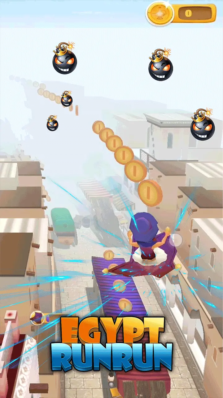 Egypt Run MiniGame