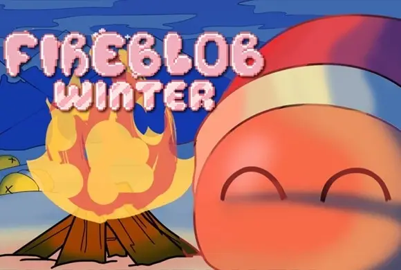 Fire Blob Winter MiniGame