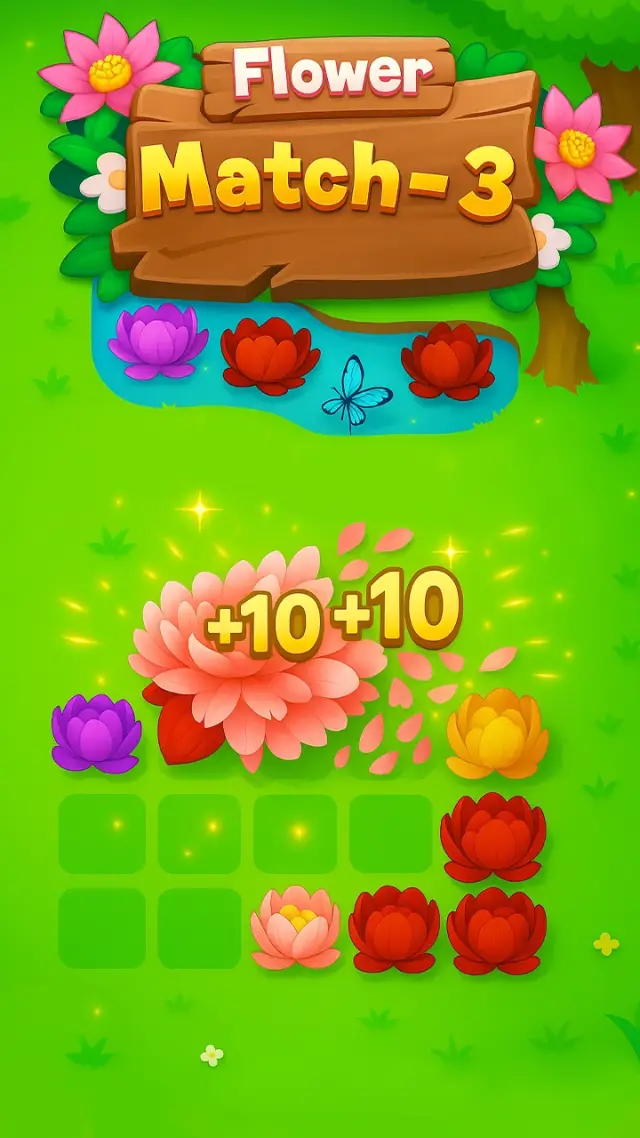 Flower Match 3