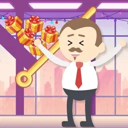 Happy New Year Pull Pin