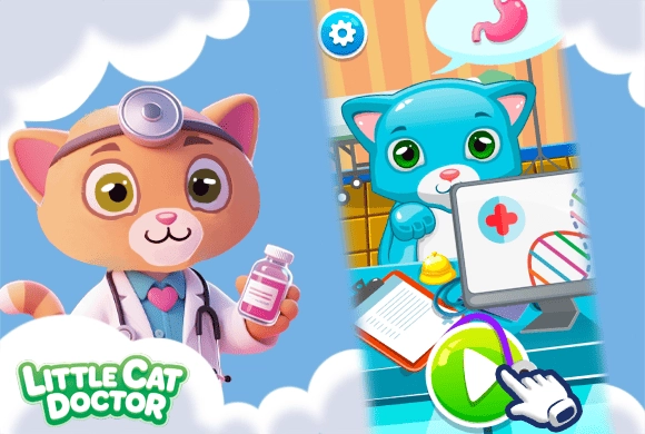 Kitty Cat Doctor MiniGame