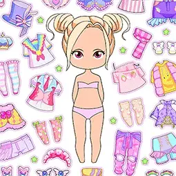 Süße Puppen-Designerin