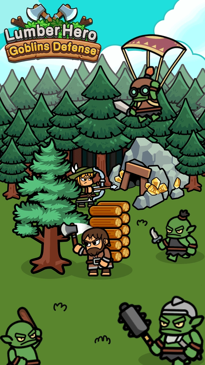 Lumber Hero: Goblins Defense