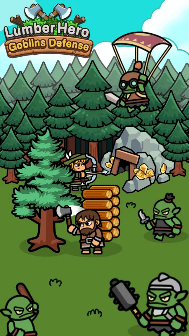 Lumber Hero: Goblins Defense