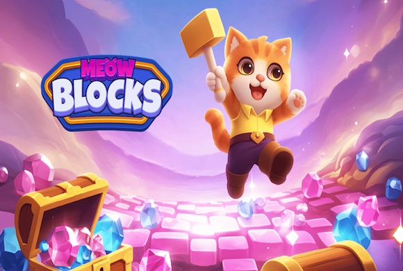 Meow Block MiniGame