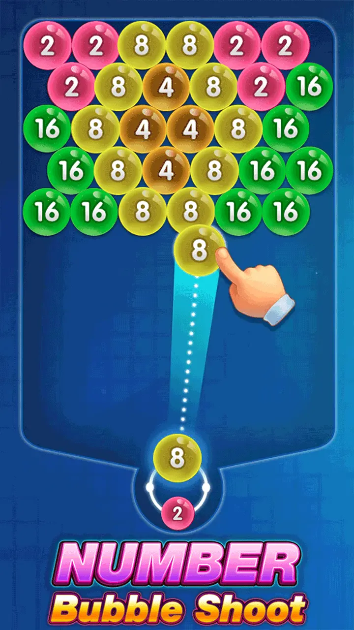 Number Bubble Shoot