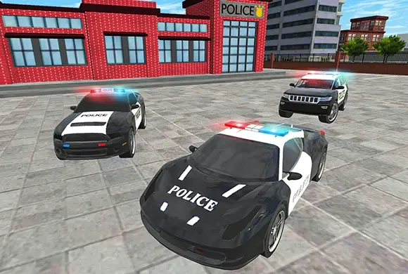Police Car Simulator Game Criminal Case