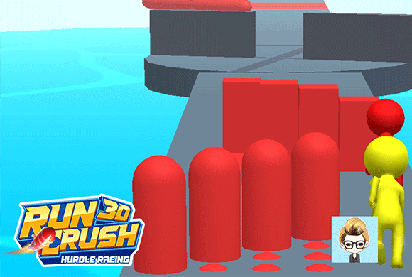 Run Crush 3D - hurdle racing