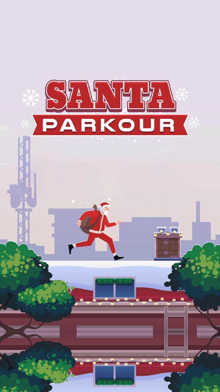 Santa Parkour
