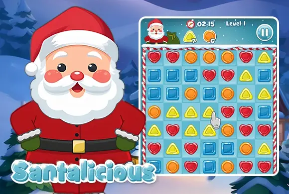 Santa Licious MiniGame
