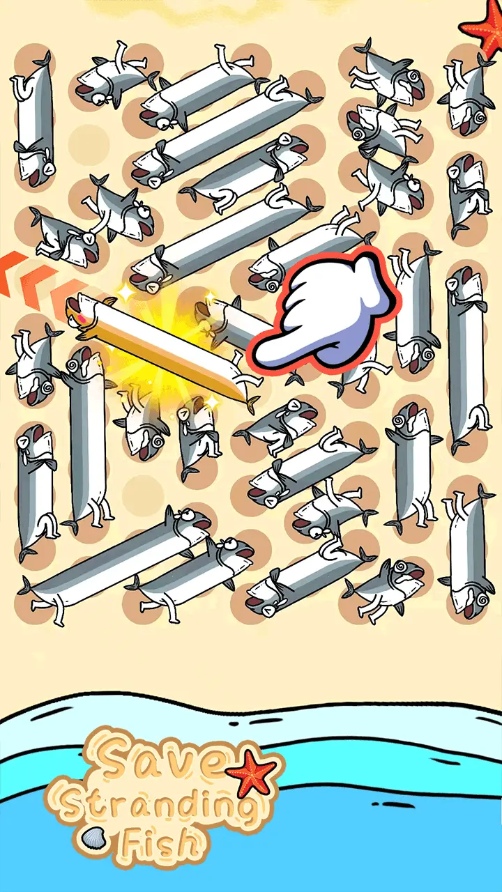 Save Stranding Fish MiniGame