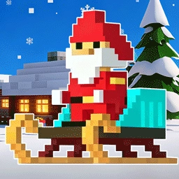 Sliding Santa MiniGame