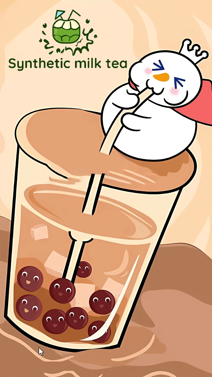 Synthetic Milk Tea MiniGame