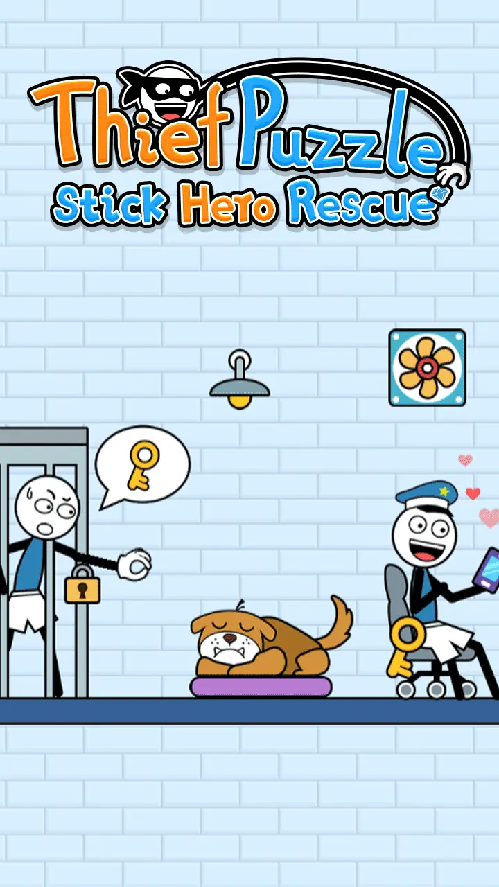 Thief Puzzle:Stick Hero Rescue MiniGame