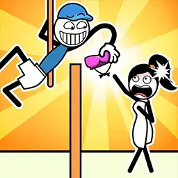 Thief Puzzle: Stick Hero Rescue