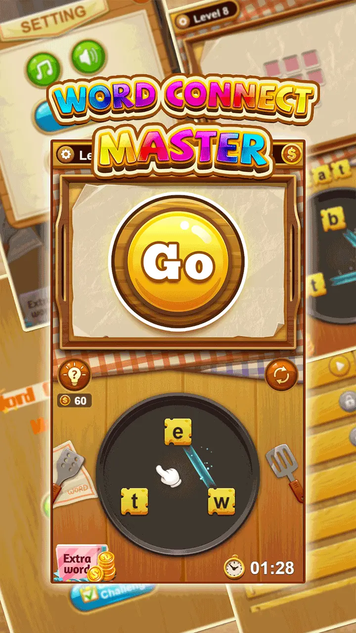 Word Connect Master MiniGame