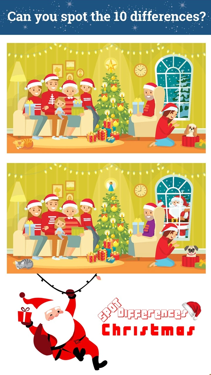 Xmas Spot the Differences
