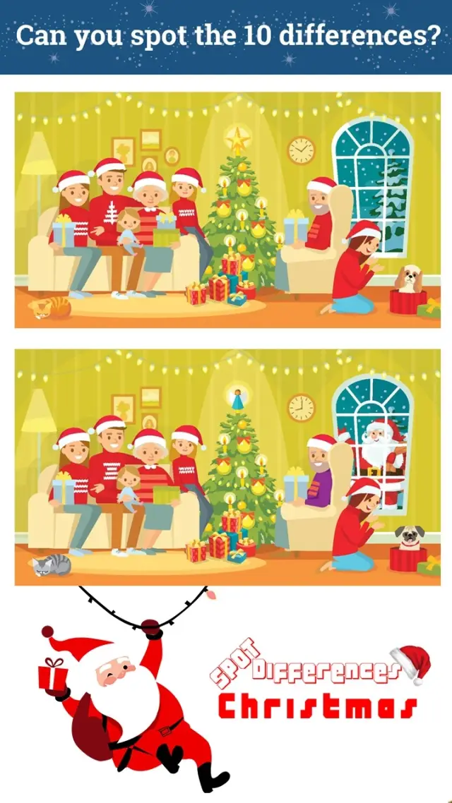 Xmas Spot the Differences